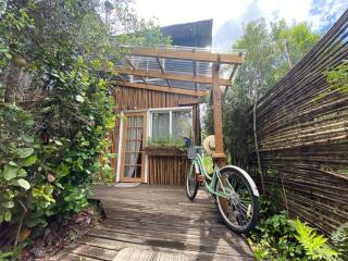 Natures Balcony Reclaimed Wood Cabin with Villarrica Volcano and Majestic Peak Views - 0