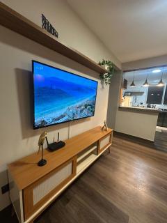 Apto Conforto Av Rio Verde C Ar Cond Wi-Fi garagem - 9