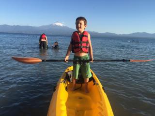 Casa, bosque, vista al volcán, playa privada compartida, 2 familias - 9