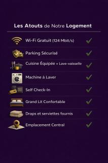 ALP Chartres - Cosy studio au cœur de Chartres avec Parking - 9