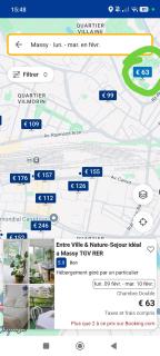 Entre Ville & Nature-Sejour idéal a Massy TGV RER - 7