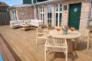 Ferienhaus"Huus an`t Diek" Luxus in Deichnähe mit Pool, Nähe Norddeich - 4