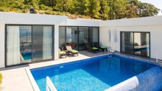 Üzümlü 2 bedroom secluded villa with private pool hot tub - 0