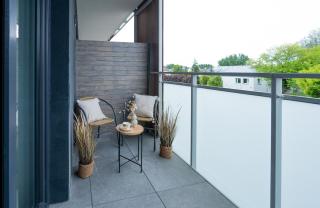 Rose Studio Ursynow King Bed Terrace - Warschau - 7