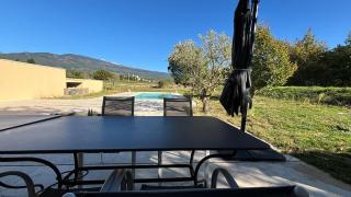 Le Mas des Grillons, mas rénové entièrement climatisé avec piscine et vue Ventoux - 6