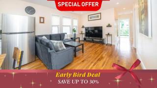 30-3 - 3BR Boston - Cozy Apt near Franklin Park Zoo - 0