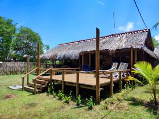 Cabaña 8 personas frente al mar con deck privado - 8