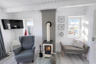 Ferienhaus Huus an`t Diek, Maisonette Wohnung in Deichnähe, Nähe Norddeich - 1