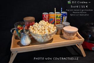 Parenthèse Enchantée pour Deux Spa privé sauna & vidéoprojecteur - 7