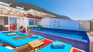 Kızıltaş 3 bedroom seaview apartment with private pool - 0