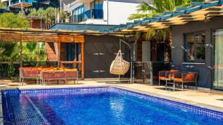 Kördere 3 bedroom seaview villa with private pool hot tub - 1