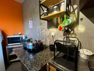 Loft individual com Ar-condicionado Próximo ao shopping - A - 5