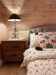 Dom pod lasem z prywatnym basenem i balią - 5