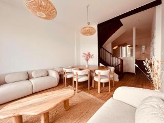 LA BAULE coeur de ville - Villa Pacis - Face MER vue exceptionnelle - Jusqu'à 15 pers - 6ch 5sdb - Jardin & barbecue - 9