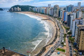 Kitnet em frente à praia em São Vicente - 2