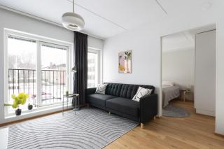 Newly built one bedroom apartment with private sauna in the center - 7