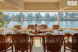 StayVista at Maison Vera with Pool, River front view - 4