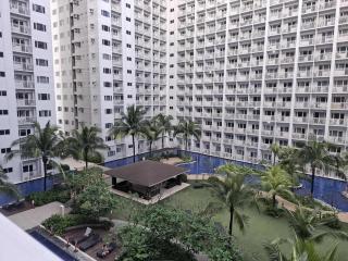 Amenity Pool View 1 BR balcony MOA SMX Ikea Shore002 - 2