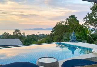 Sunset Seaview 5BR Hillside Infinity Pool Villa - 2