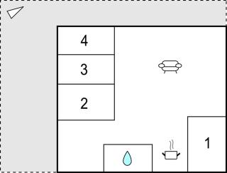 Beautiful Home In Væggerløse With Sauna - 9