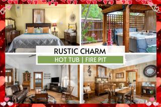 Pet-Friendly, Hot Tub, Fire Pit, King Beds - Walk to Main St! - 0