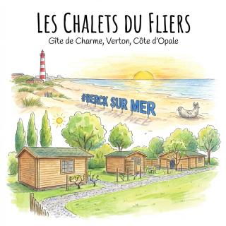 Verton, Gîte Les chalets du Fliers Meublés de tourisme classés 2 étoiles plage de BERCK SUR MER - Verton - 0