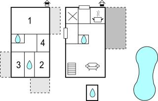 4 Bedroom Cozy Home In Vodice - Vodice - 9