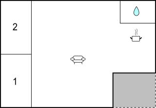 2 Bedroom Amazing Home In Ulfborg - 9