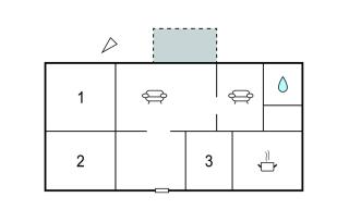 3 Bedroom Nice Home In Vittsjö - 9
