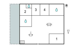 Four Bedroom Cozy Apartment In Milna - 9