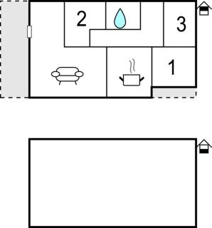 Three-Bedroom Holiday Home In Vikanes - 9