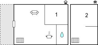 2 Bedroom Nice Home In Hemmet - 9