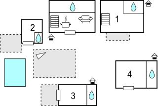 4 Bedroom Lovely Home In Drvenik Mali - 9