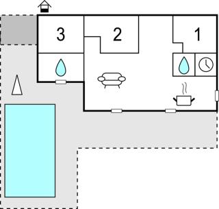 Gorgeous Home In Créances With Wifi - 9