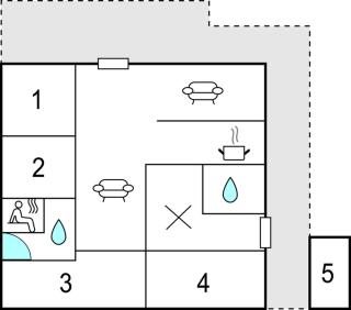 Stunning Home In Rødby With Sauna - 9