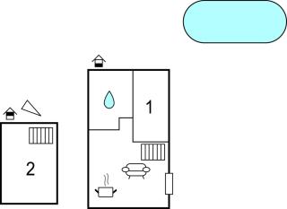 2 Bedroom Beautiful Home In Drinovci - 9