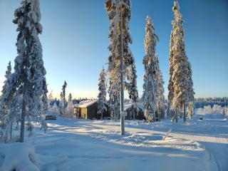 Peaceful Cabin with Hot Tub and Nature Views, Villa Lakeside Ruka - 1