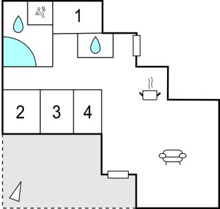 Amazing Home In Væggerløse With Sauna - 9