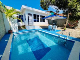 Apto con piscina a 7 min caminando de playa Bello Horizonte - 0