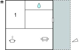 1 Bedroom Lovely Apartment In Nin - 9