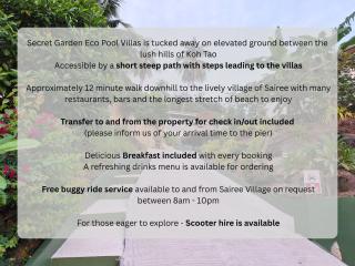 Secret Garden Eco Pool Villas - Ko Tao - 9
