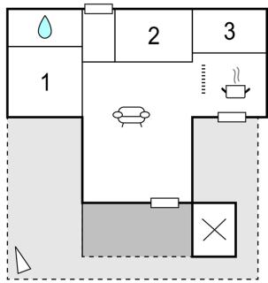Three-Bedroom Holiday Home In Aakirkeby - 9