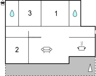 Three-Bedroom Apartment In Makarska - 9