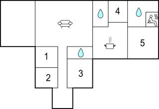 Amazing Home In Idestrup With Kitchen - 9