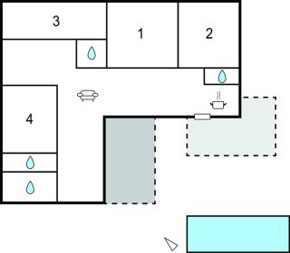 Amazing Home In Novalja - Novalja - 9