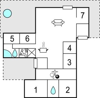 Cozy Home In Ebeltoft With Sauna - 9