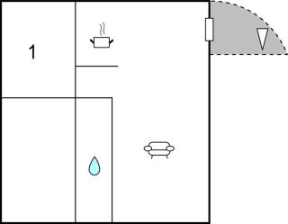 1 Bedroom Nice Apartment In Monticello - 9