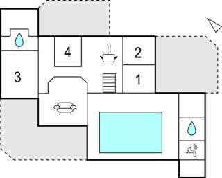 4 Bedroom Nice Home In Saltum - 9