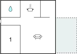 1 Bedroom Amazing Apartment In Løkken - 9