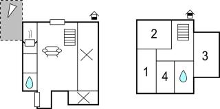 Awesome Home In Stari Laz With Kitchen - 9